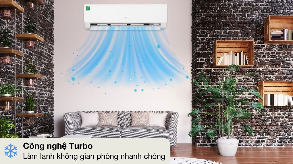 Điều hòa Aux 12000btu AW13CAA4DI-3VN, 1 chiều inverter